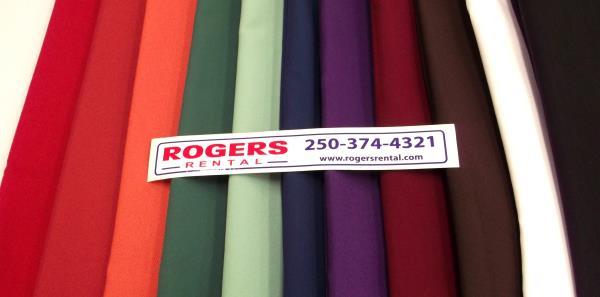 Rental store for TABLECLOTH 54 SQ. RED in Kamloops BC